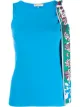 Image 1 of Emilio Pucci Vahine Print Silk Scarf Tank