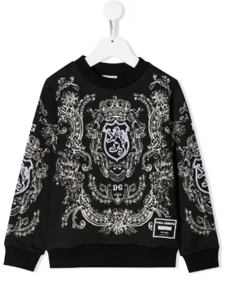 D&g black store prince hoodie