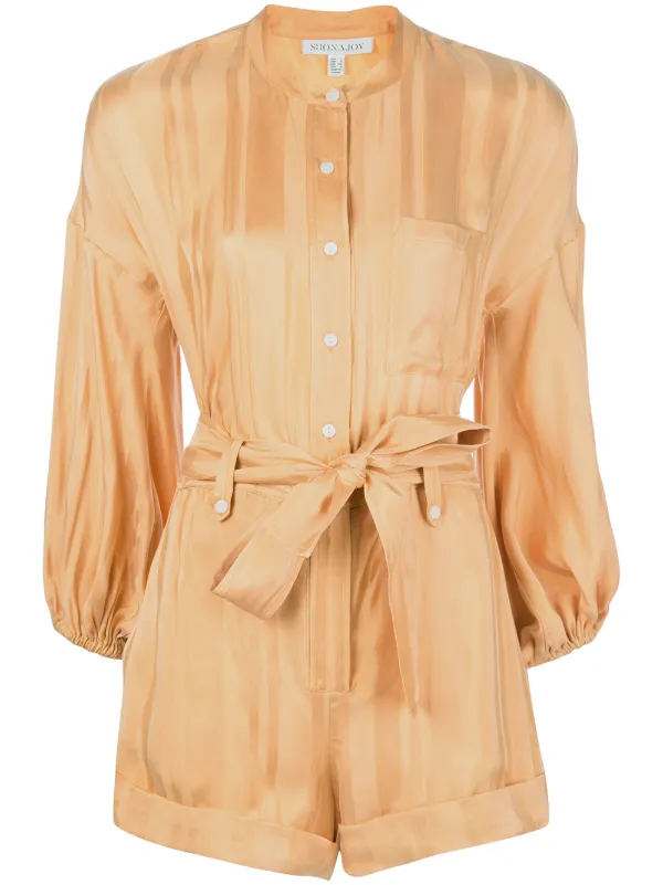 balloon sleeve playsuit
