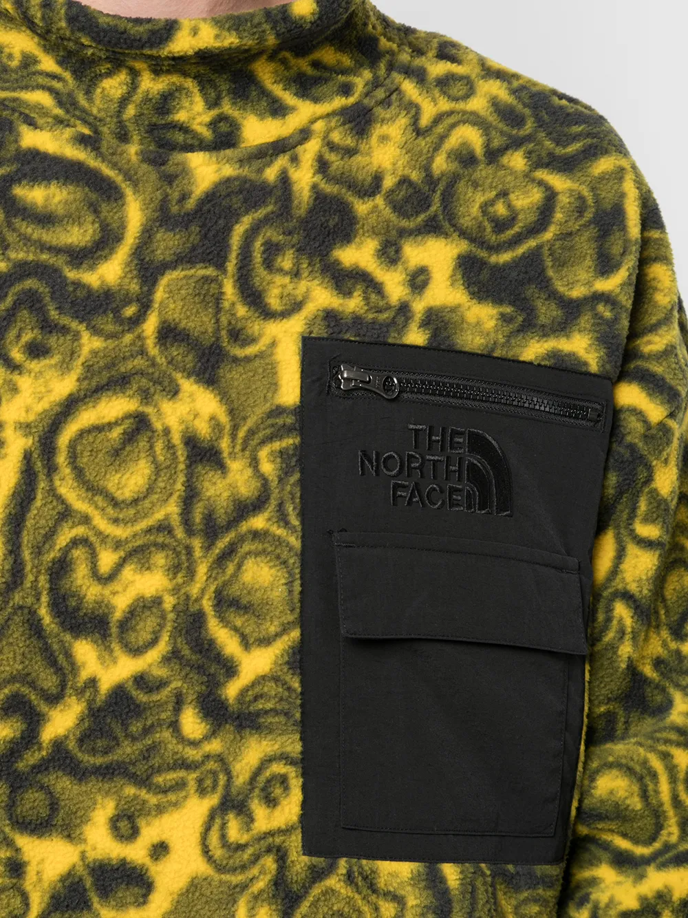 The North Face Jack met trechterhals Geel