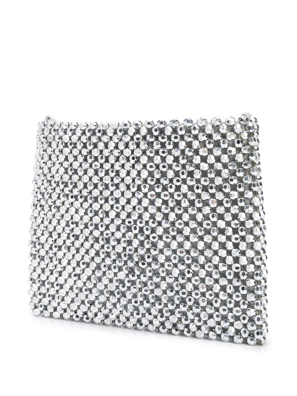 фото Loeffler Randall Mia beaded clutch bag