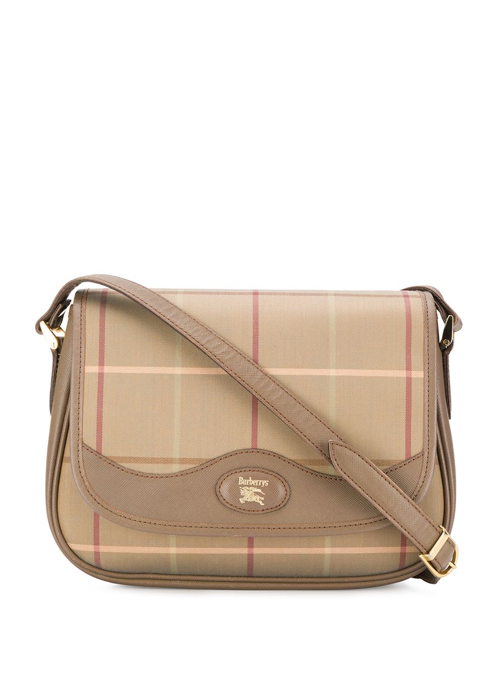 фото Burberry pre-owned сумка на плечо в клетку vintage check