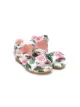 الصورة 1 من Dolce & Gabbana Kids صندل بطبعة ورد وسير باللمس