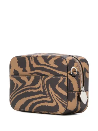 tiger print cross body bag展示图