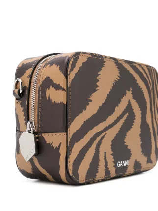 tiger print cross body bag展示图