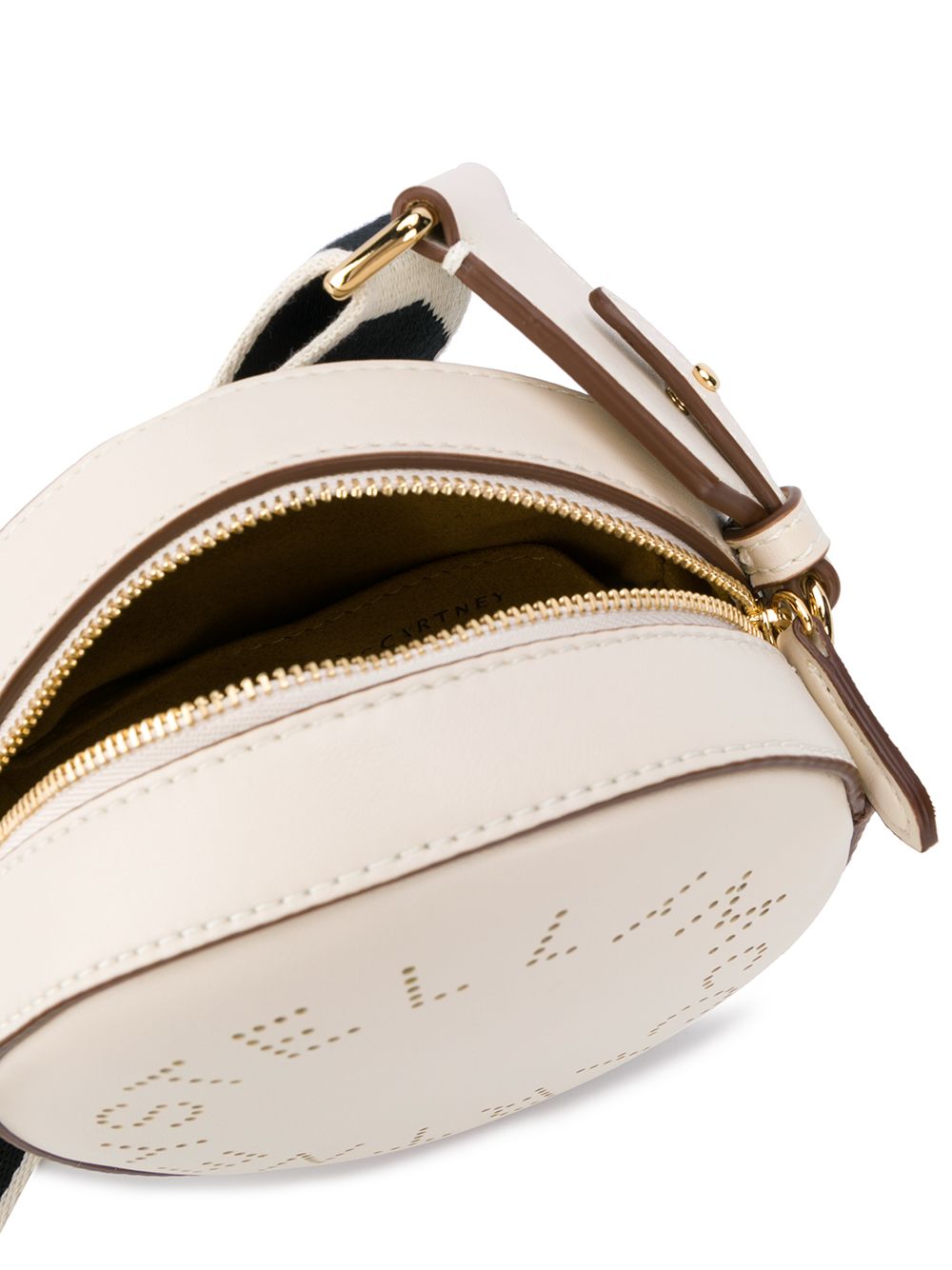 stella mccartney mini round monogram bag