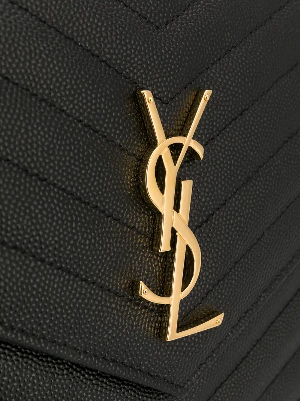 Saint Laurent YSL New Pouch Monogram Clutch Bag - Farfetch