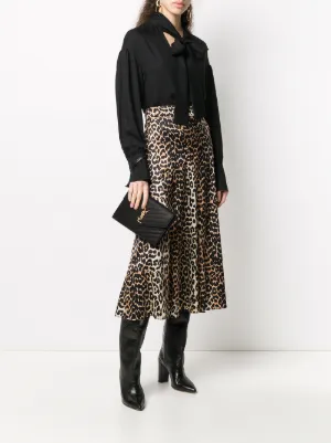 saint laurent wristlet pouch