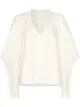 Image 1 of Victoria Beckham draped cady blouse