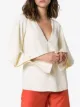 Victoria Beckham draped cady blouse