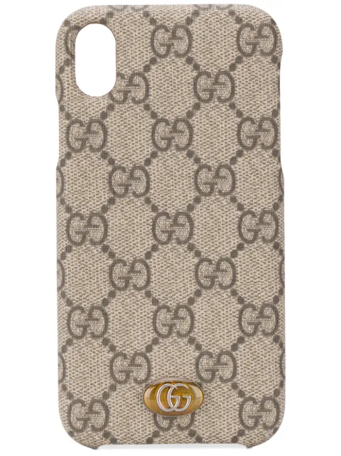 Gucci funda para iPhone XR con monograma GG Supreme