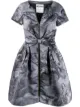 الصورة 1 من Moschino Pre-Owned فستان بحزام وطبعة ملائكة 1990