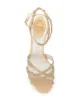 René Caovilla crystal embellished satin sandals