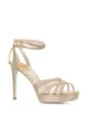 Image 2 of René Caovilla crystal embellished satin sandals