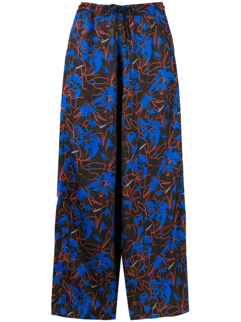Marcelo Burlon County of Milan Hawaii straight-leg trousers