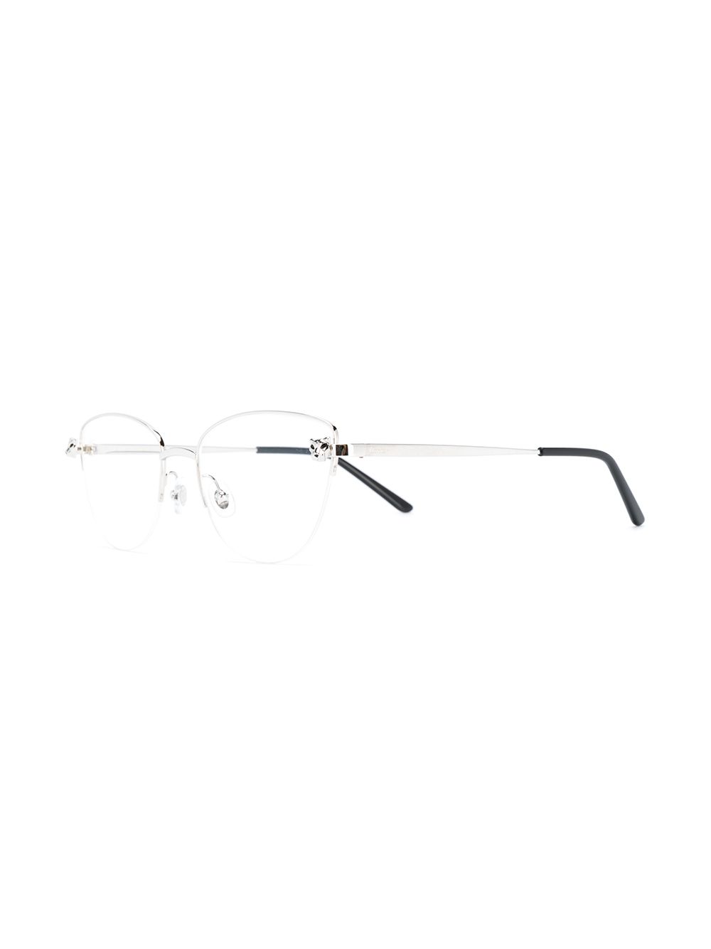 Cartier Eyewear Panthere Square Frame Optical Glasses - Farfetch