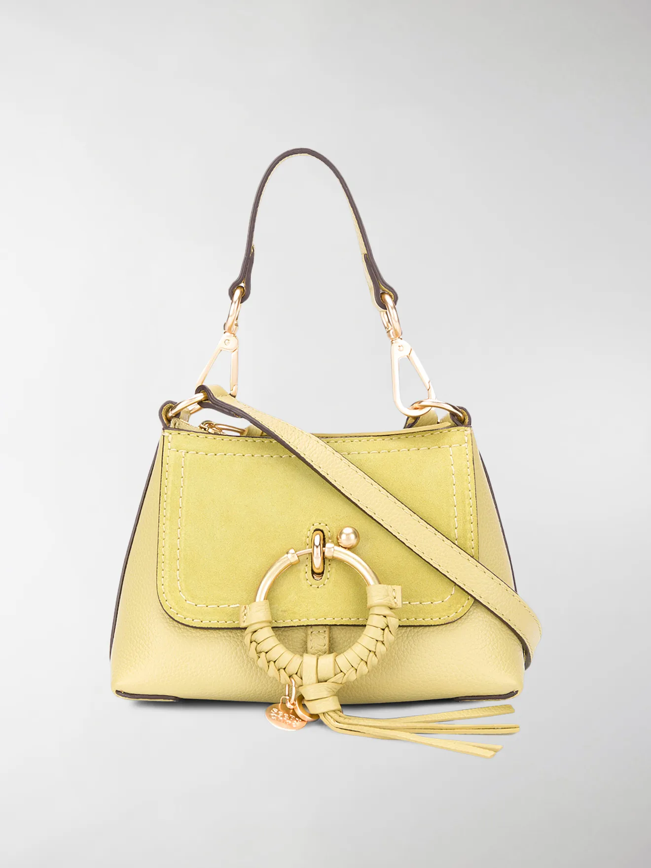 See by Chloé mini Joan crossbody bag yellow MODES