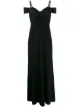 الصورة 1 من Moschino Pre-Owned فستان مدموج بأكتاف مكشوفة 1990