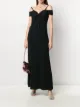 الصورة 2 من Moschino Pre-Owned فستان مدموج بأكتاف مكشوفة 1990