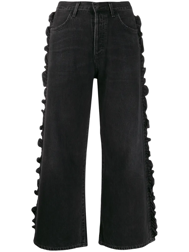 CITIZENS OF HUMANITY SARA HIGH RISE CROPPED JEANS