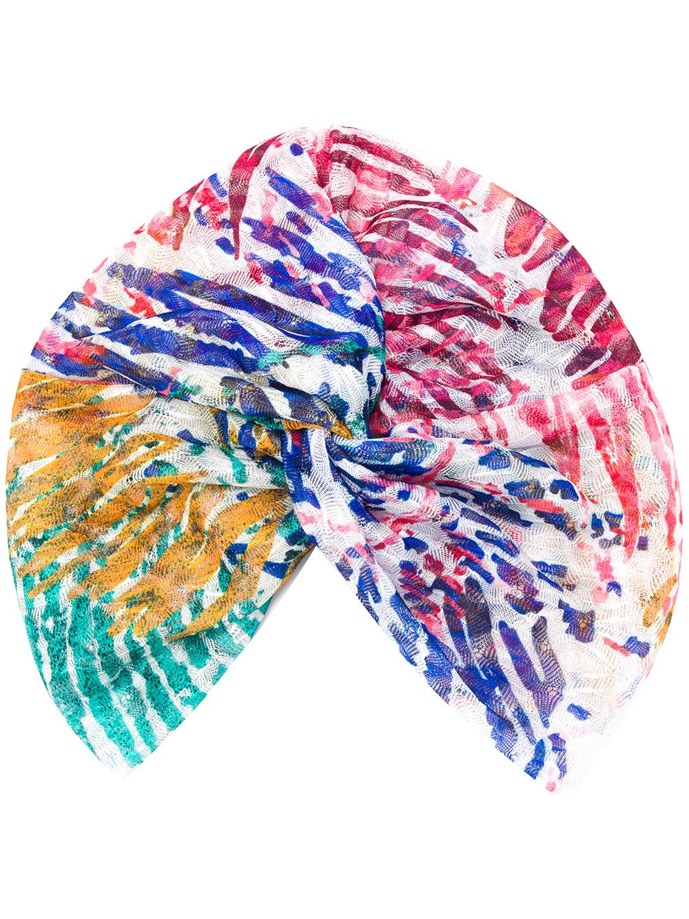 фото Missoni mare abstract print head scarf