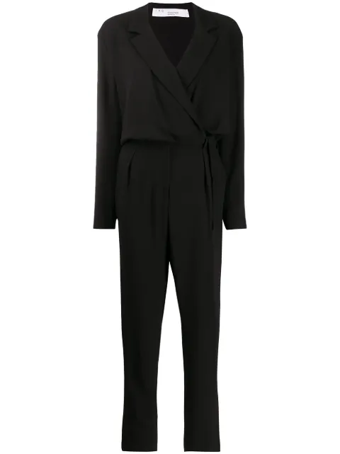 IRO wrap-style top jumpsuit