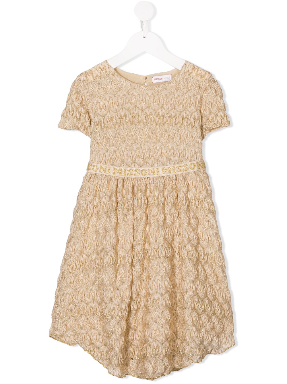 фото Missoni kids трикотажное коктейльное платье