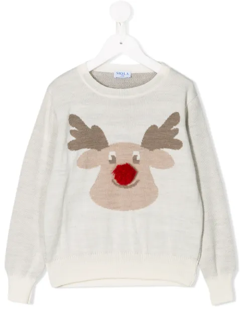 Siola Reindeer knit jumper