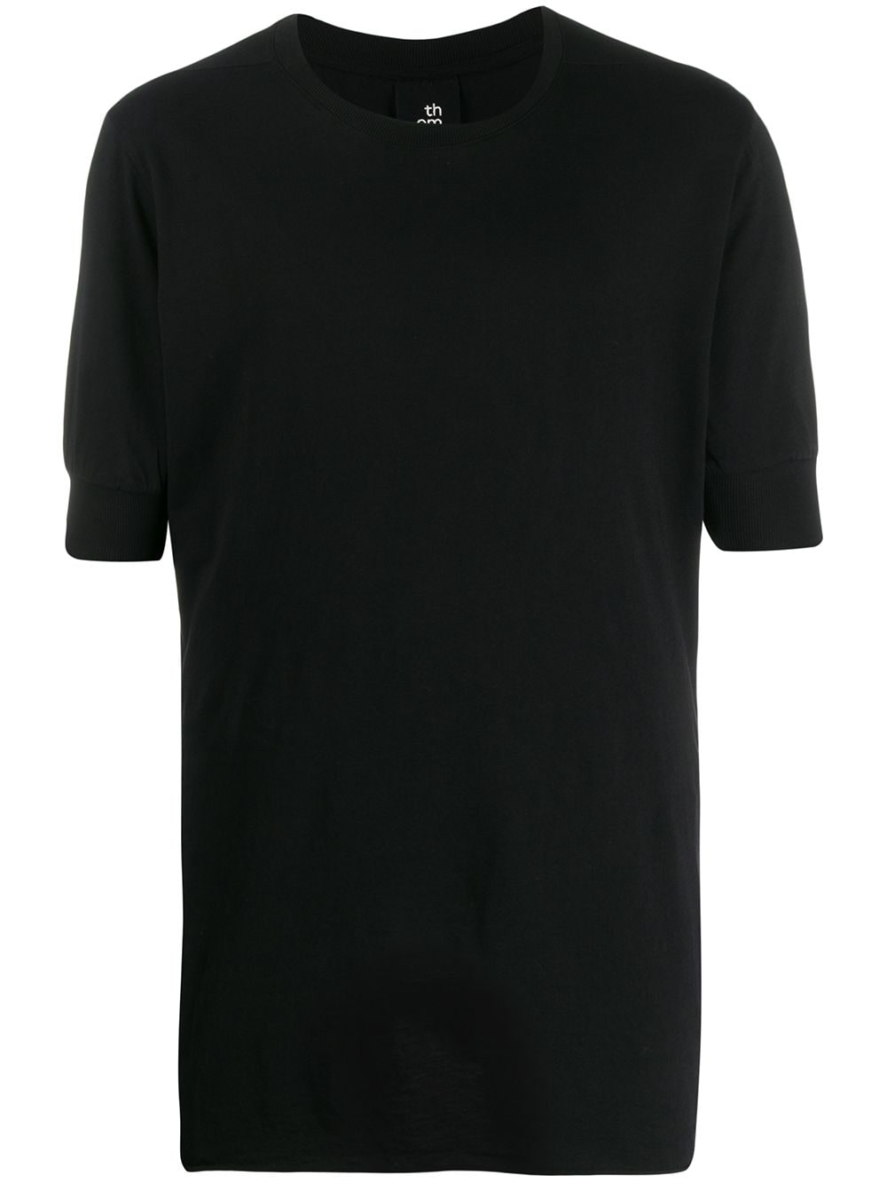 Thom Krom Contrast Seams T-shirt In Black