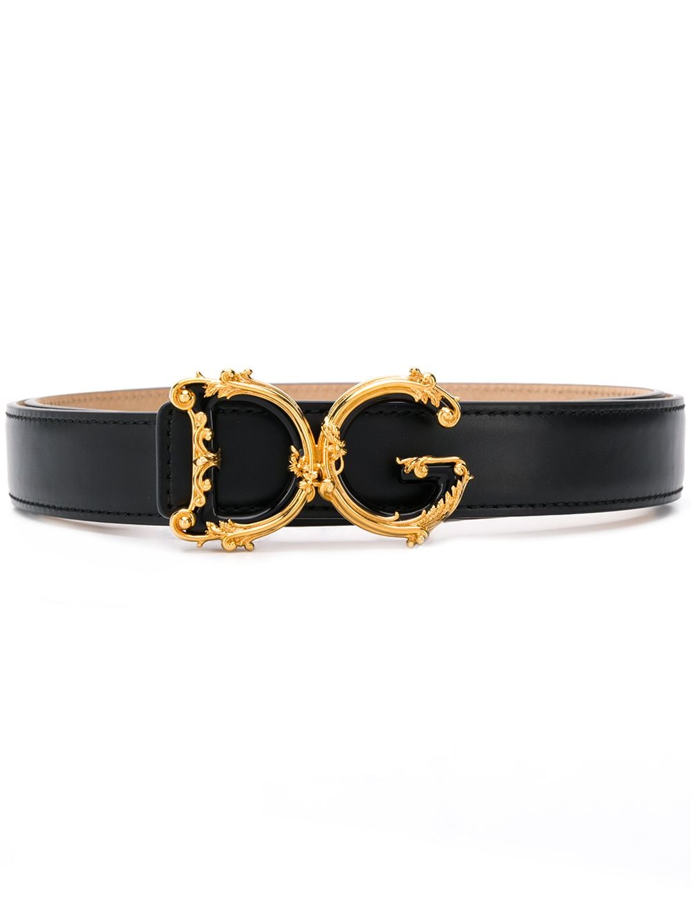 фото Dolce & Gabbana ремень с пряжкой D&G Baroque