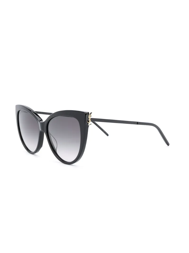 Saint Laurent Sl M48sa Cat-eye Sunglasses In Black