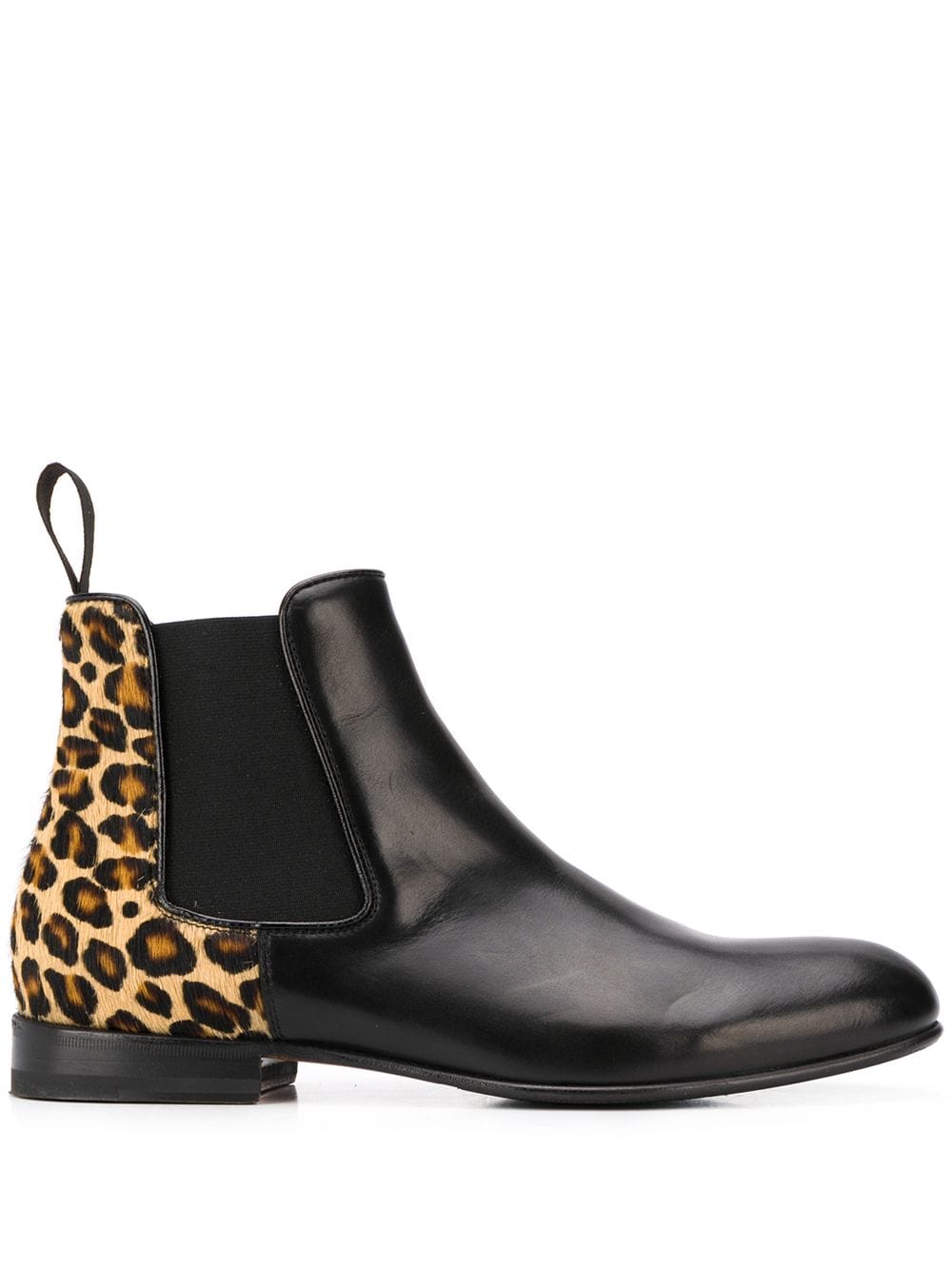 chelsea boots leopard print
