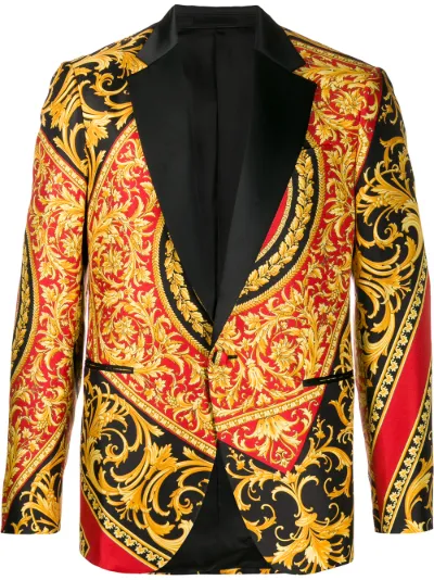 Barocco print blazer | Versace | Eraldo.com