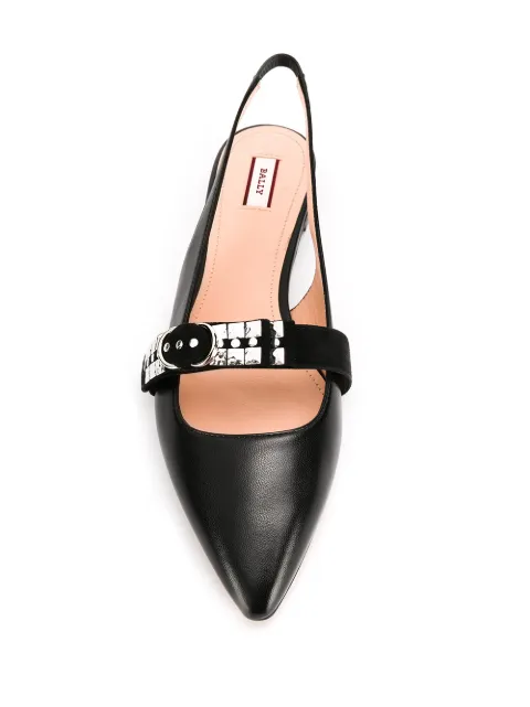 bally ballerina shoes