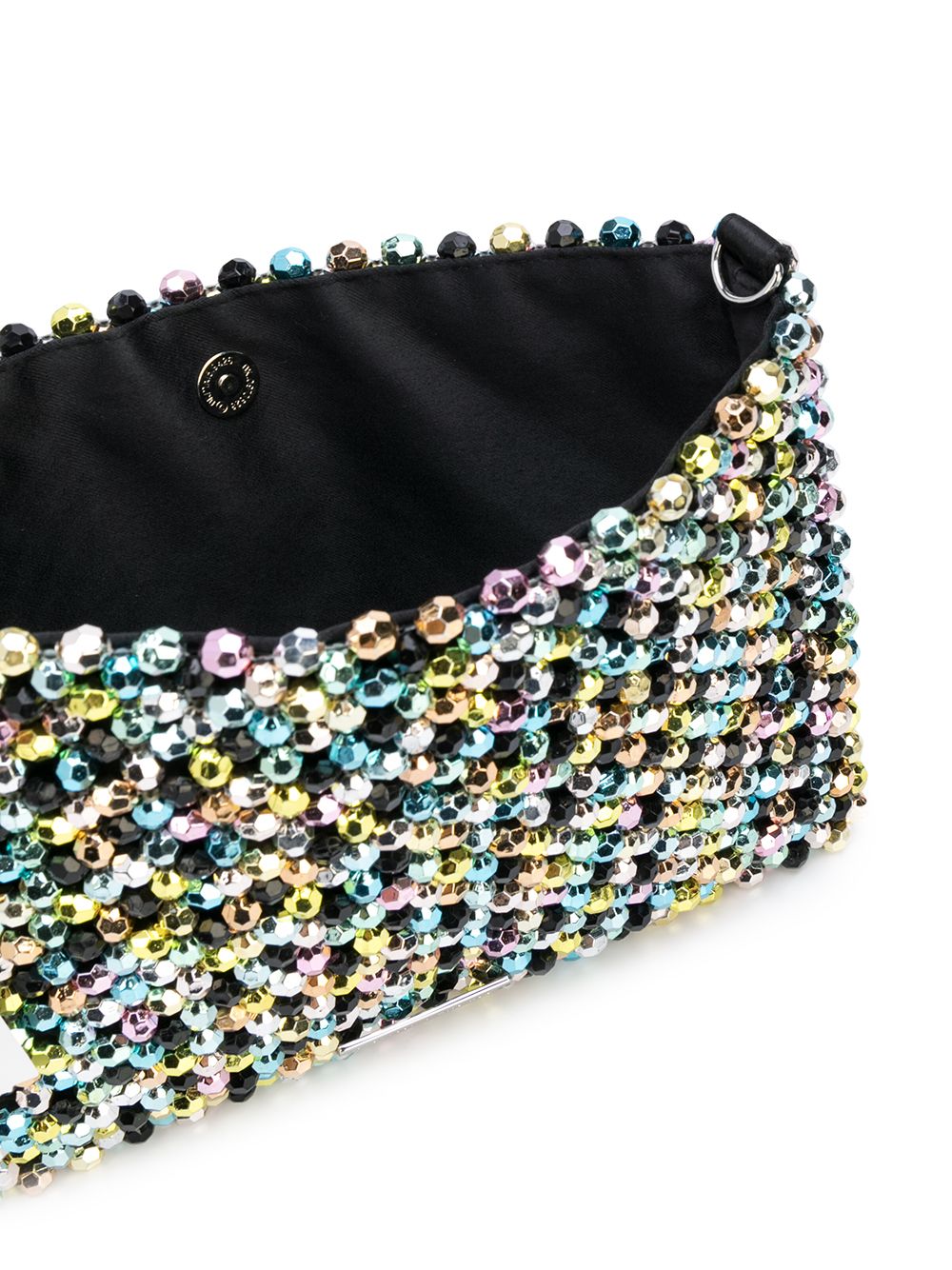 фото Loeffler Randall Mia beaded clutch bag