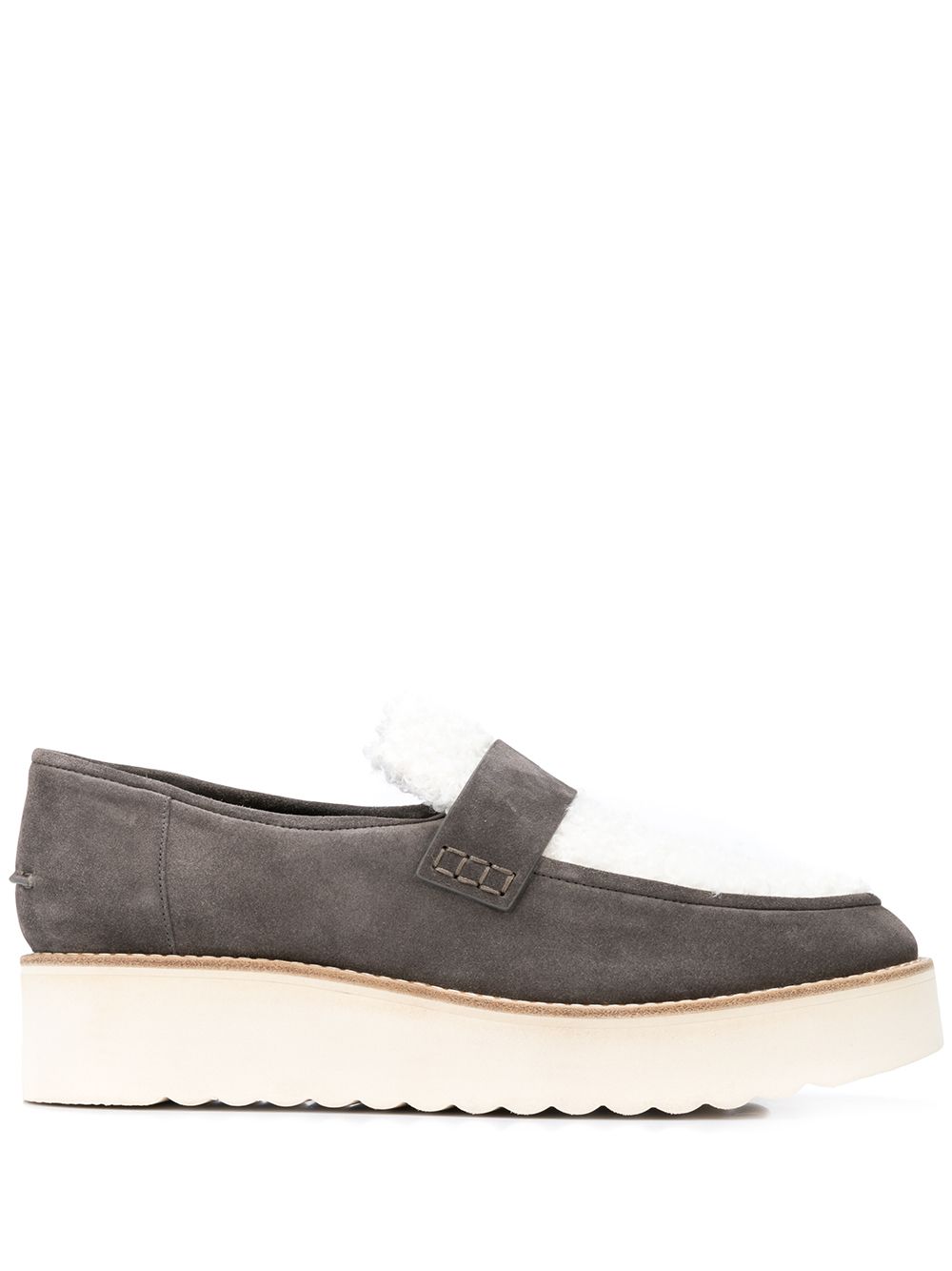 фото Vince zola contrast loafers