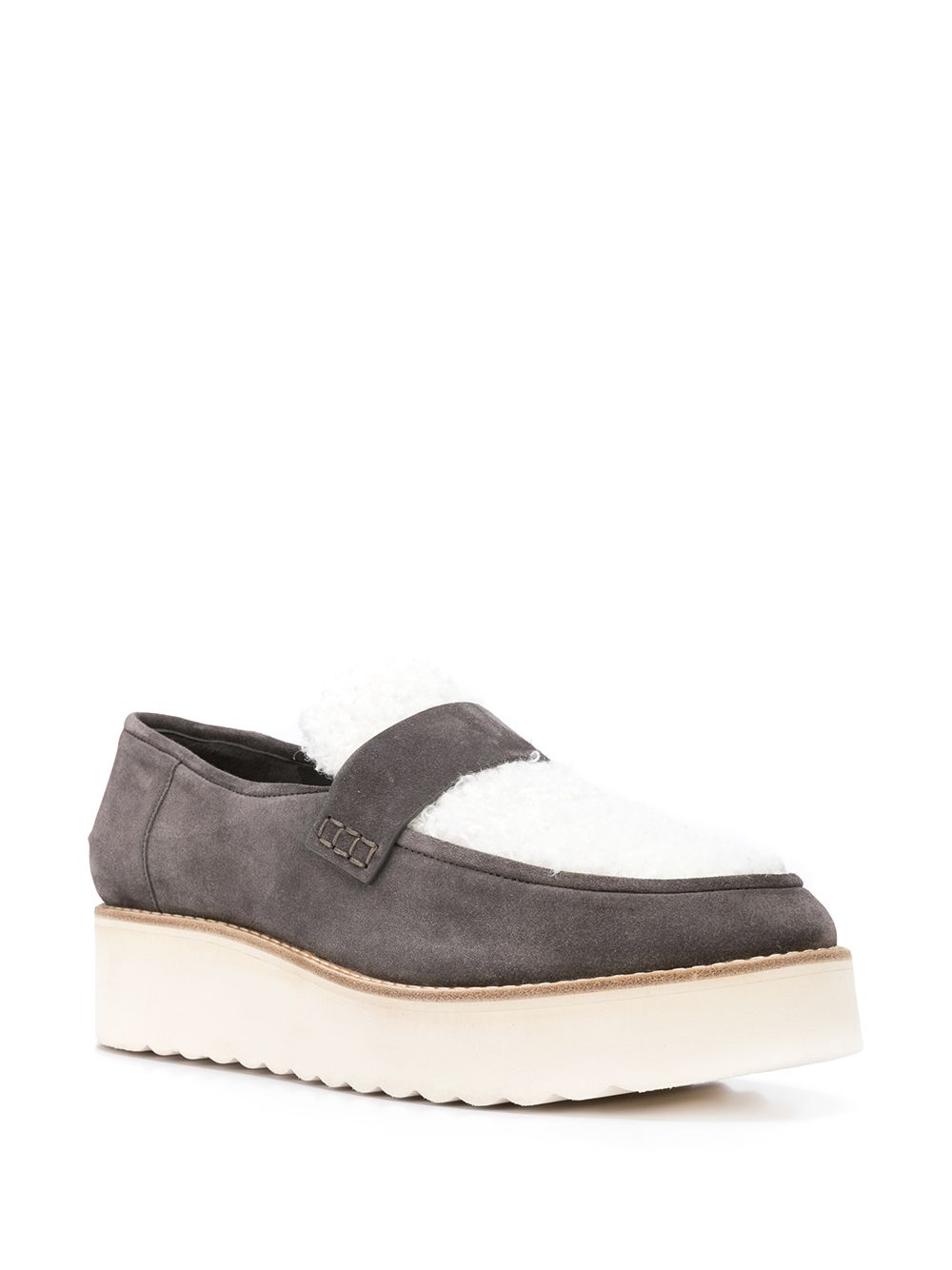 фото Vince zola contrast loafers