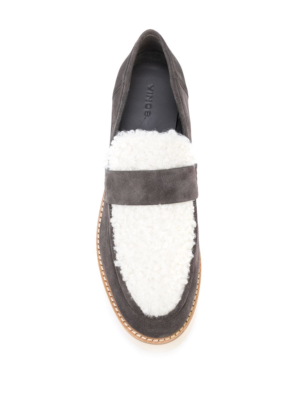 фото Vince zola contrast loafers