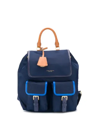 Blu Farfetch Uomo Accessori Borse Zaini Zaino con battente 