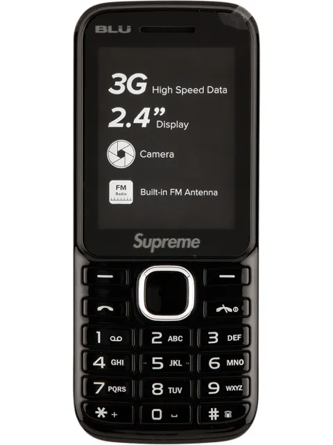 Supreme Blu burner phone