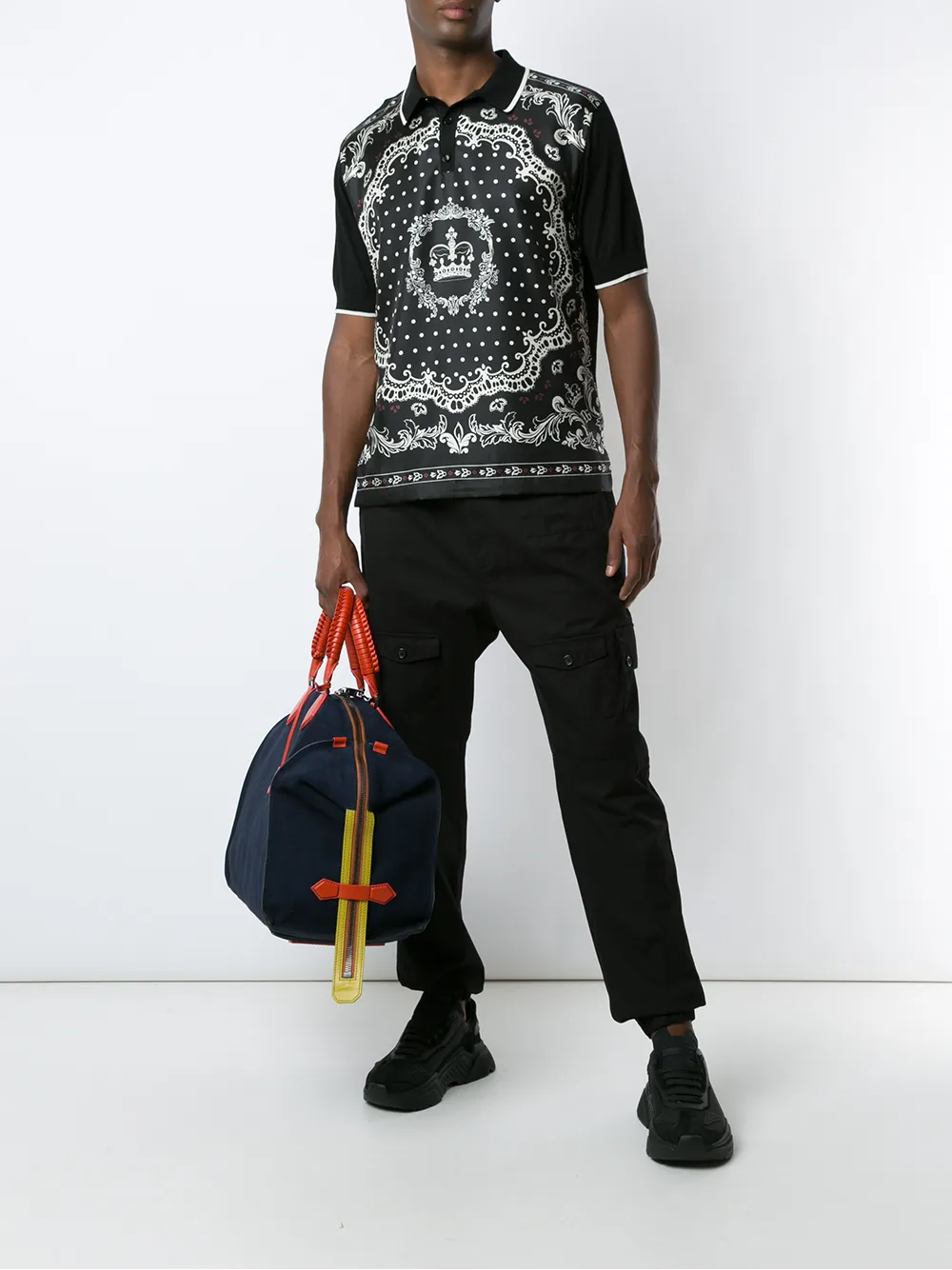Dolce & Gabbana double-buckle fastening trousers | Tapered Pants | Image 2