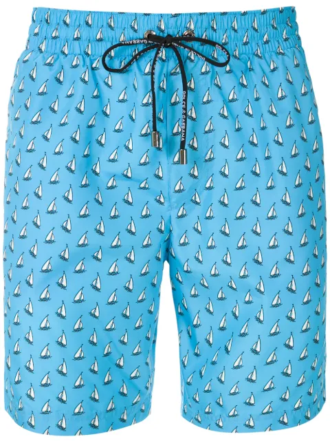 Dolce & Gabbana Bermuda de praia estampada