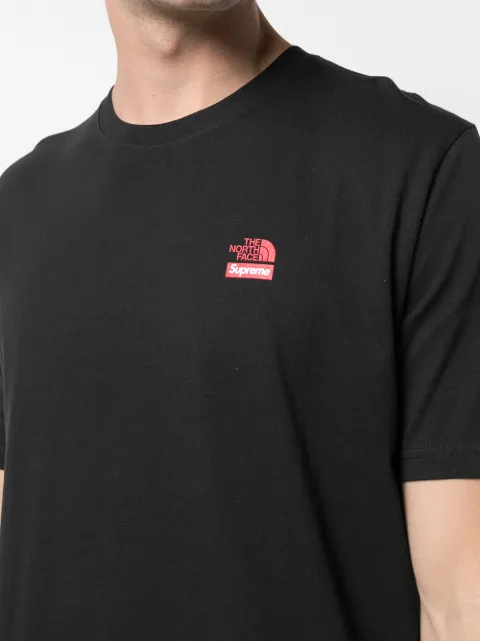 t shirt supreme x the north face