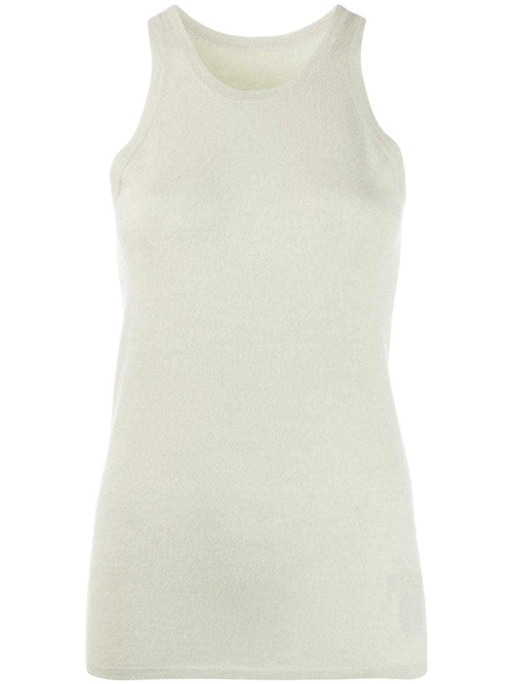 Frenckenberger Cashmere Tank Top In Green