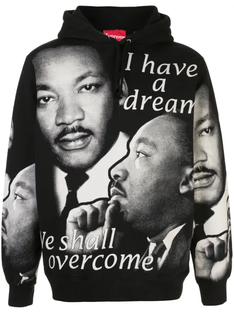 martin luther king hoodie supreme