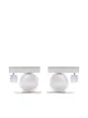 Image 1 of TASAKI 18kt white gold diamond petit balance class earrings