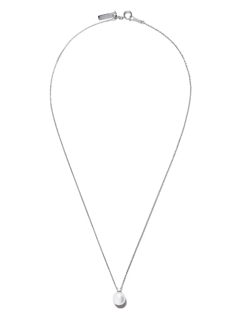 TASAKI 18kt white gold Akoya pearl and diamond pendant