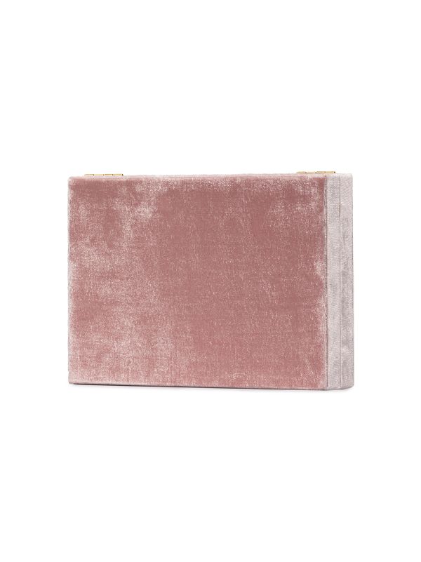 Blush Pink Suede Photo Box