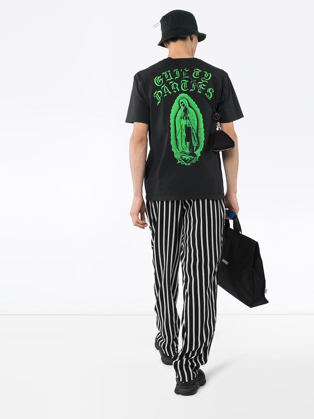 фото Wacko maria wacko guilty parties logo ss tee blk