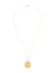 Image 1 of Sasha Samuel 14kt gold-plated Heather Moon Star locket necklace